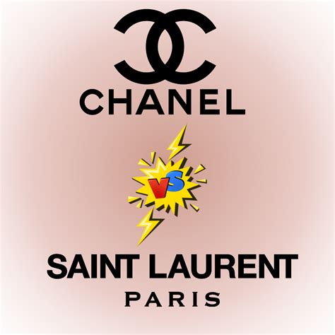 chanel ysl|ysl vs chanel.